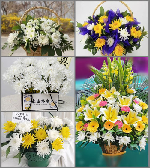 湖南长沙芙蓉区朝阳街街道向韶社区白事提篮配送